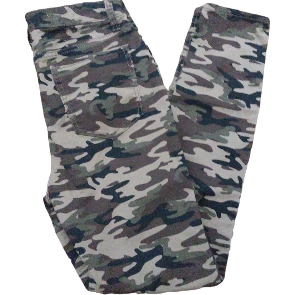 NO BO High Rise Skinny Camouflage Jeans Women's Size 7(Junior)